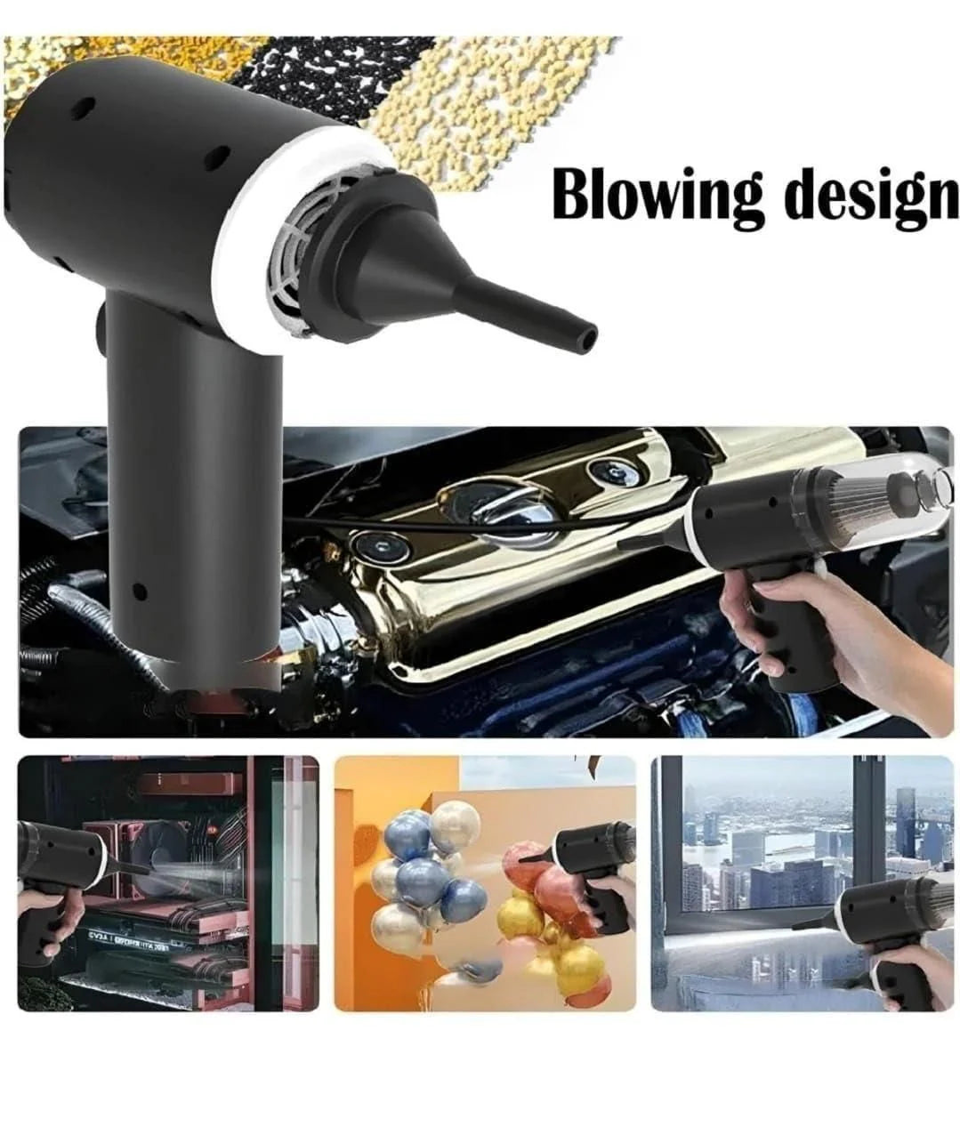 Wireless Vacuum Cleaner Air Duster(3 in 1 PORTABLE)🔥
